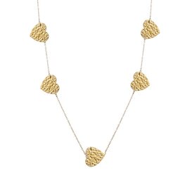 Ketting N5227-2 lang hartjes goud - ​​​​​​​Day&amp;Eve