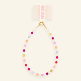 Telefoonkoord kort MH310 Rainbow Pearl - MableHappiness