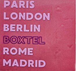 Tegeltje Boxtel roze - YETT