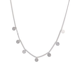 Ketting TN61295-1 smileys tiny zilver - Day&amp;Eve