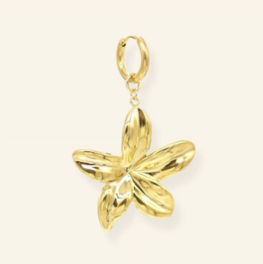 Oorbel per stuk Jasmine goud - MableHappiness