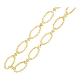 Ketting schakel ovaal dun FJ8166 - Fushi