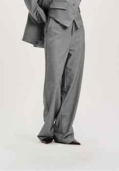 Broek met wijde pijpen Kalea grijs - Refined Department