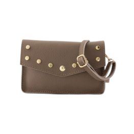 Tasje Laura taupe - Teatro