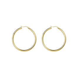 Oorbellen E1307-5-2 basic hoops 50mm goud - Day&amp;Eve
