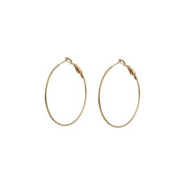 Oorbellen E0412-6-2 Basic hoops groot goud - Day&amp;Eve 