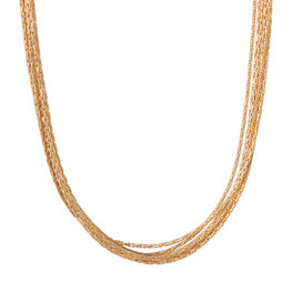 Ketting K.SK.276.1 sea of gold goud - Label Kiki