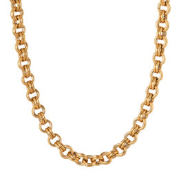 Ketting K.SK.278.1 circles goud - Label Kiki