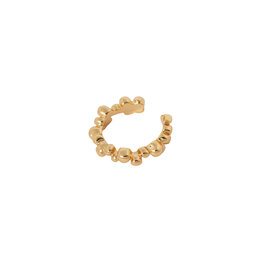 Ear cuff K.BC.25.1 Bubble goud - Label Kiki