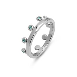 Friends Unite ring Zita Turquoise zilver FR77 - Melano
