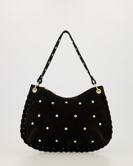 Tas Casey suede zwart - Teatro