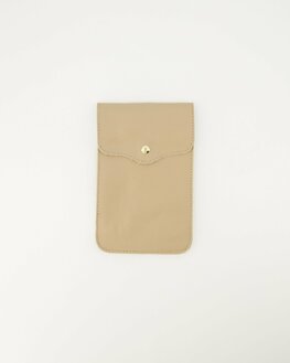 Telefoontas Pona leer taupe - Teatro