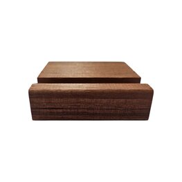 Tegelhouder hout donkerbruin - YETT