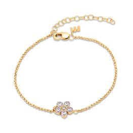 Armband Friends Annie diamond light pink goud - Melano