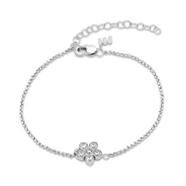 Armband Friends Annie crystal zilver - Melano