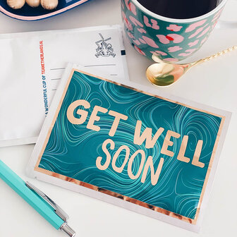 Tea card Get Well Soon - Tea Netherlands