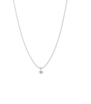 Ketting N2772-1 star zilver - Day&amp;Eve