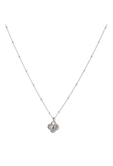 Ketting N1741-1 clover coin zilver - Day&amp;Eve