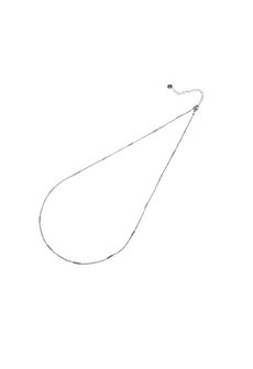 Ketting N9803-1 tube zilver - Day&amp;Eve 