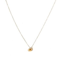 Ketting N2296-2 three circkels goud - Day&amp;Eve