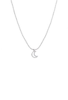 Ketting N2789-1 open moon zilver - Day&amp;Eve 