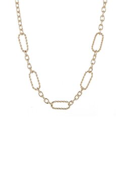 Ketting N1709-2 shiny schakels goud - Day&amp;Eve 