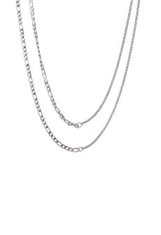 Ketting N2345-1 two chains zilver - Day&amp;Eve 