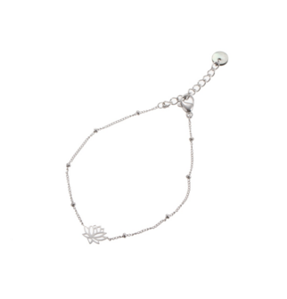 Armband B1414-1 lotus zilver - Day&amp;Eve 