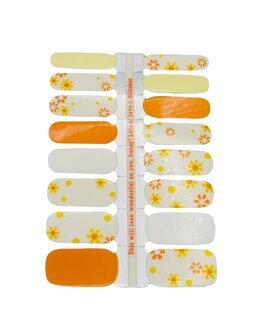 Nagel stickers sunny daisies - Blitsbee