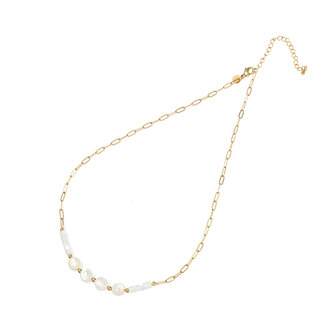 Ketting N3860-2 LOVE necklace  goud - Day&amp;Eve 