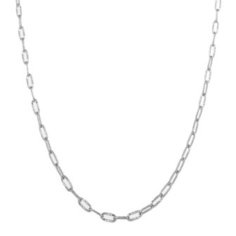 Ketting N3710-1 fine line necklace  zilver - Day&amp;Eve