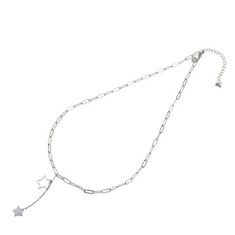 Ketting N3814-1 Y star necklace  zilver - Day&amp;Eve 