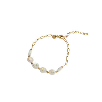 Armband B3860-2 LOVE goud - Day&amp;Eve