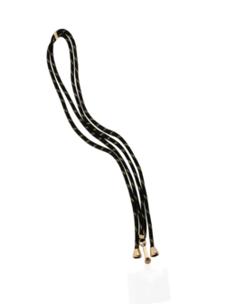 Telefoonkoord zwart/goud