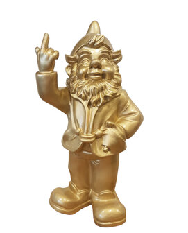 F*ck You kabouter middel goud - Stoobz