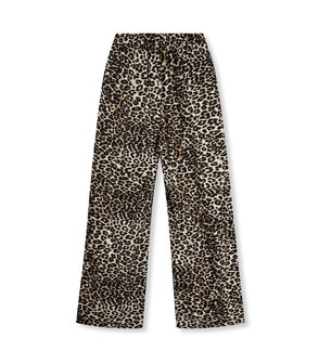 Broek Woven flowy pants Yuma leopard - Refined Department