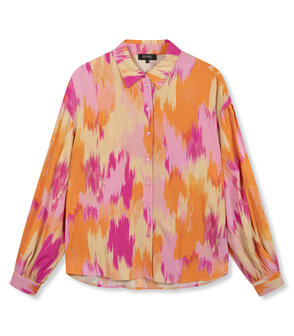 Oversized blouse FAYA roze/oranje - Refined Department