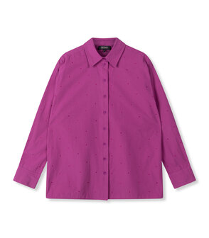 Blouse studs Ella fuchsia - Refined Department