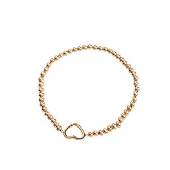 Armband B4214-2 balsy bracelet hart goud - Day&amp;Eve