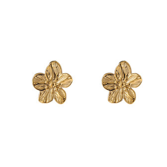 Oorbellen E4962-2  Full Flower stud goud - Day&amp;Eve
