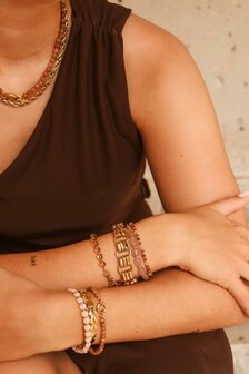 Armband Jasmijn goud - Label Kiki