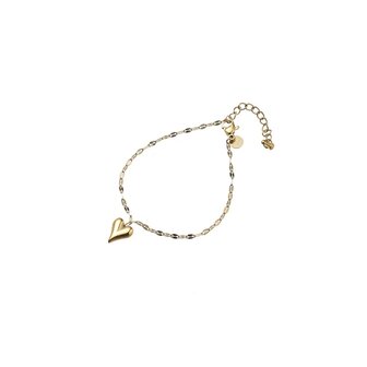 Armband B5344-2 hollow heart goud - Day&amp;Eve