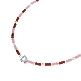 Ketting Janny zilver - Label Kiki