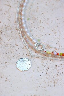 Ketting Viva ketting zilver - Label Kiki