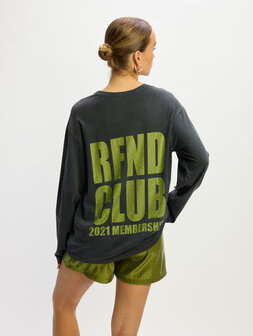 Longsleeve Winnie met backprint van steentjes  - Refined Department