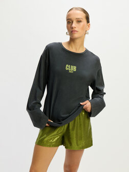 Longsleeve Winnie met backprint van steentjes  - Refined Department