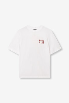 T-shirt Maggy rfnd club met backprint rood/groen - Refined Department