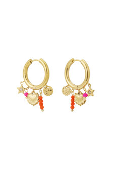Oorbellen summer beads