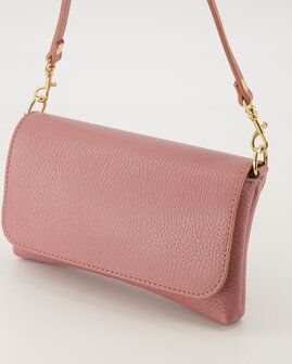Clutch Lara roze