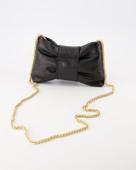 Tas met strik Bowi zwart